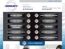 Tablet Screenshot of nomesvending.com